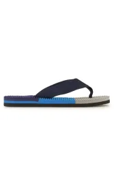 BEACH MOUNTAIN Ribbed Herren Flip Flop Blau, Herren, Größe: 43
