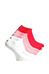 FILA 6-Pack No Show 31-46 Socken Rosa, Herren, Größe: III