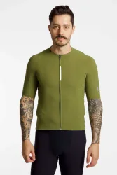 Q36.5 Dottore Pro Herren Rennradtrikot Grün, Herren, Größe: S