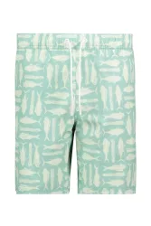 BEACH MOUNTAIN Jungen Badeshort Mint, , Größe: 140