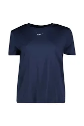 Nike One Classic Dri-FIT Damen T-Shirt Blau, Damen, Größe: XXL