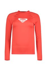 Roxy Whole Hearted 50+ Damen Lycra Shirt Rot, Damen, Größe: M