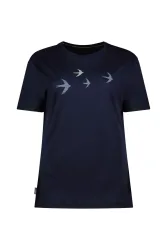 ICEBREAKER Damen Funktionsshirt 150 Tech Lite Bird dunkelblau | S