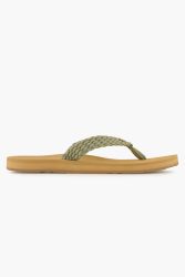 Roxy Porto Damen Flip Flop Grün, Damen, Größe: 38