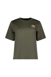 Ortovox 140 Cool Round Landscape Damen T-Shirt Grün, Damen, Größe: XL