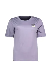 Ortovox 140 Cool Round Landscape Damen T-Shirt Lila, Damen, Größe: S