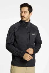 Jack Wolfskin - Fleecejacke, für Herren, Black, Größe M