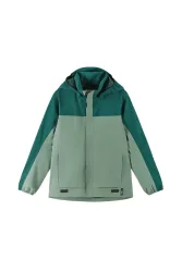 reima Salmi Mini Kinder Outdoorjacke Grün, , Größe: 110