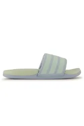adidas Adilette Comfort 2.0 Damen Slipper Grün, Damen, Größe: 7