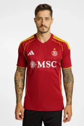 adidas Servette FC Home Replica Herren Fussballtrikot 25/26 Rot, Herren, Größe: XXL