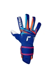 Reusch Attrakt Gold X Guardian Torwarthandschuh Blau, Herren, Größe: 10