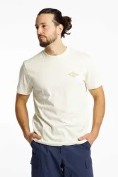Quiksilver Retro Dreamin Back Print Herren T-Shirt Weiss, Herren, Größe: XXL
