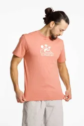 Quiksilver Light Moon Herren T-Shirt Multicolor, Herren, Größe: XXL