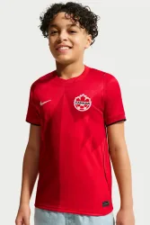 Nike Kanada Home Replica Kinder Fussballtrikot WM 2026 Rot, , Größe: 152