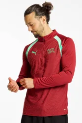PUMA Schweiz Training Herren Longsleeve WM 2026 Rot, Herren, Größe: L