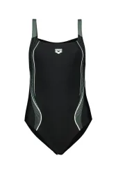 Arena W Arena Swimsuit Control Pro Back B Badeanzug Damen, schwarz, Grösse: D 40