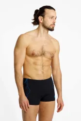 Arena M Arena Graphic Swim Short Swim Short Herren, schwarz, Grösse: D 6