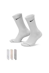 Nike 3-Pack Everyday Elevated 35-45.5 Socken Grau, Herren, Größe: II