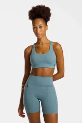 ON Studio Racerback Damen Sport-BH Grün, Damen, Größe: M