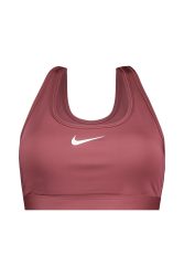 Nike Swoosh Padded Medium Damen Sport-BH Rosa, Damen, Größe: M
