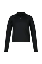 Nike Pro Dri-FIT Half-Zip Kinder Longsleeve Schwarz, , Größe: 152