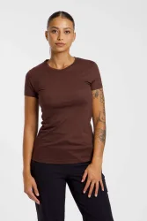 46 NORD Merino Mix Damen T-Shirt Braun, Damen, Größe: 36