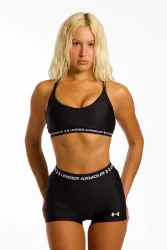 Under Armour UA Crossback Low Damen Sport-BH Schwarz, Damen, Größe: M