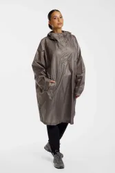 46 NORD Regenponcho Grau, Herren, Größe: ONE SIZE