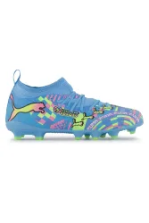 PUMA Future 9 Match Advanced Level FG/AG Kinder Fussballschuh Blau, , Größe: 37,5