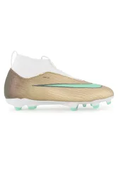 Nike Superfly 11 Academy Kylian Mbappé FG/MG Kinder Fussballschuh Gold, , Größe: 38