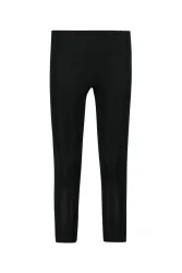 POWERZONE Kurzgrösse Damen Highwaist Tight Schwarz, Damen, Größe: XL - SHORT