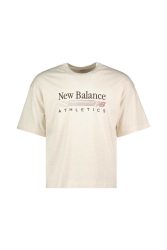 New Balance New Balance W Trackside Oversized T-Shirt Damen, weiss, Grösse: M  Damen, weiss, Grösse: M