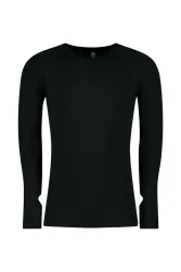 Odlo Performance Warm Base Layer Shirt für Herren - Skilanglauf, Ski & Snow - schwarz, XL