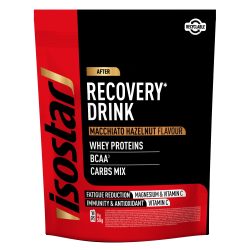 Isostar Long Energy Power Recovery 450 g Macchiato Hazelnut Getränkepulver Braun, Herren, Größe: 0