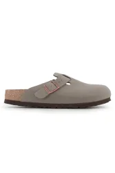 Birkenstock Boston TEX Damen Slipper Grau, Herren, Größe: 36