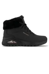 Skechers Uno Rugged Schnürstiefel für Damen schwarz