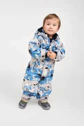 reima Moomin Puhuri Kleinkind Skioverall Blau, , Größe: 86
