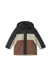 reima Taimela Mini Kinder Skijacke Schwarz, , Größe: 104