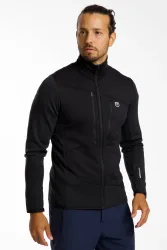 ORTOVOX Herren Fleecejacke Grid schwarz | M