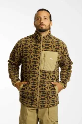 Quiksilver Clean Coast Herren Midlayer Beige, Herren, Größe: XL