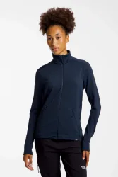 Odlo Grid Fleece Mid Layer Full-Zip für Damen - Wandern - marineblau, XL