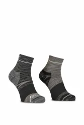 ORTOVOX Herren Wandersocken Alpine Quarter Socks M Low schwarz | 45-47