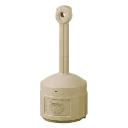 Justrite® Sicherheits-Standascher, selbstlöschend, 15 Liter, beige