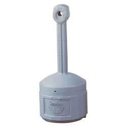 Justrite® Sicherheits-Standascher, selbstlöschend, 15 Liter, grau