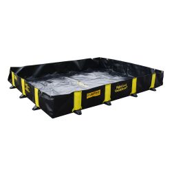 Justrite® Falt-Auffangwanne aus PVC QuickBerm®, Kapazität 1.344 l
