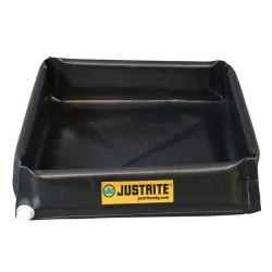 Universalwanne, flexibel, mit Ablassstutzen, Auffangvolumen 114 l Justrite