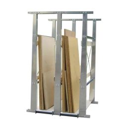 Vertikal-Plattenlager VLP, Grundfeld, HxBxT 2.400 x 1.560 x 2.000 mm, 2 Fächer