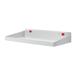 Kappes ABAX Werkzeughalter, Stahlboden mit Abrollrand, BxT 490 x 243 mm