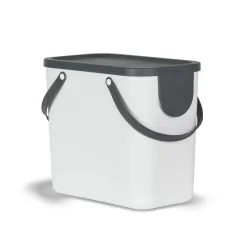 Rotho Recycling Müllsystem Albula | 34 × 23.5 × 40 cm | 25 l