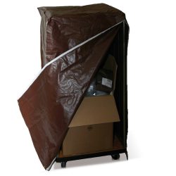 Abdeckhaube für Rollboxen, HxBxT 1.450 x 750 x 850 mm, transparent
